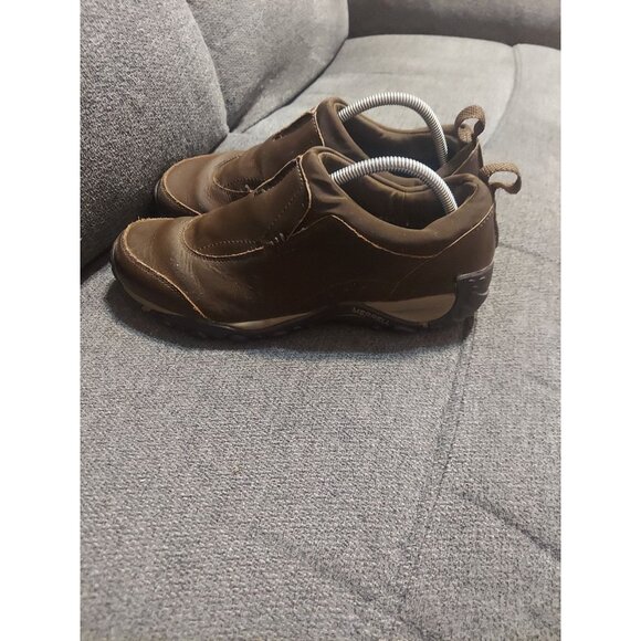 Merrell Bellot Moc Slip-On Shoes Mens Size 10 Medium Brown Dark Earth Winter - Picture 3 of 9